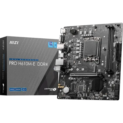 MSI PRO H610 M-S WIFI DDR4 MOTHER BOARD